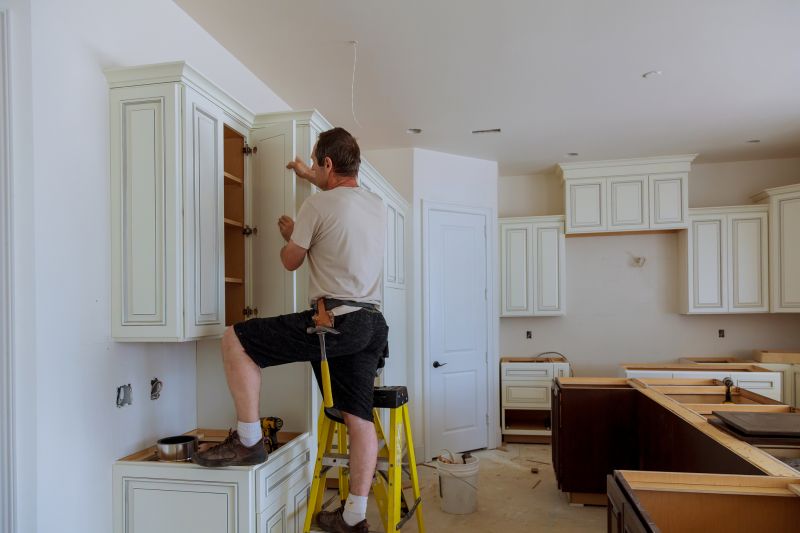 Contact About Kitchen Cabinet Staining