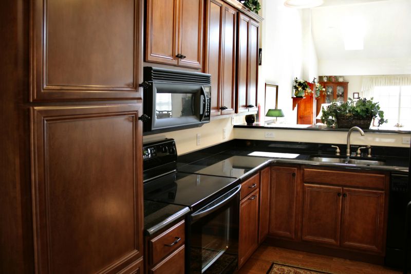 Kitchen Cabinet Staining