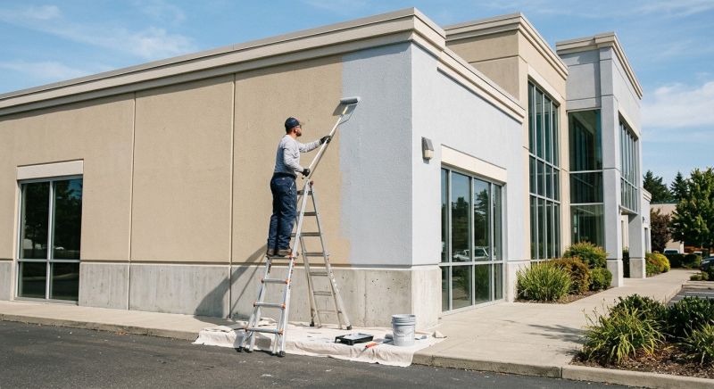 Commercial Concrete Painting in Waco, TX