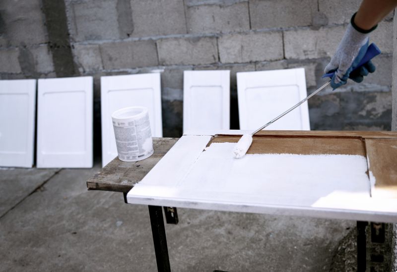 Kitchen Cabinet Staining