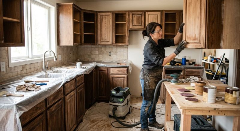Kitchen Cabinet Refinishing in Indianapolis, IN